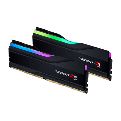 رم دسکتاپ جی اسکیل مشکی مدل TRIDENT Z5 RGB DDR5 دو کاناله 7600 مگاهرتز ظرفیت (2x16GB) 32 گیگابایت