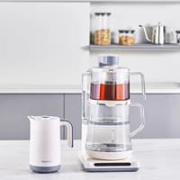 چایساز و قهوه ساز اتوماتیک هومند Smart Royaltea Plus 2 in 1 کرم