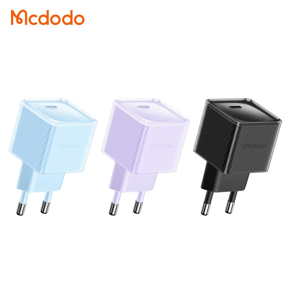 شارژر آداپتور دیواری 20 وات مک دودو مدل MCDODO CH-377 GaN