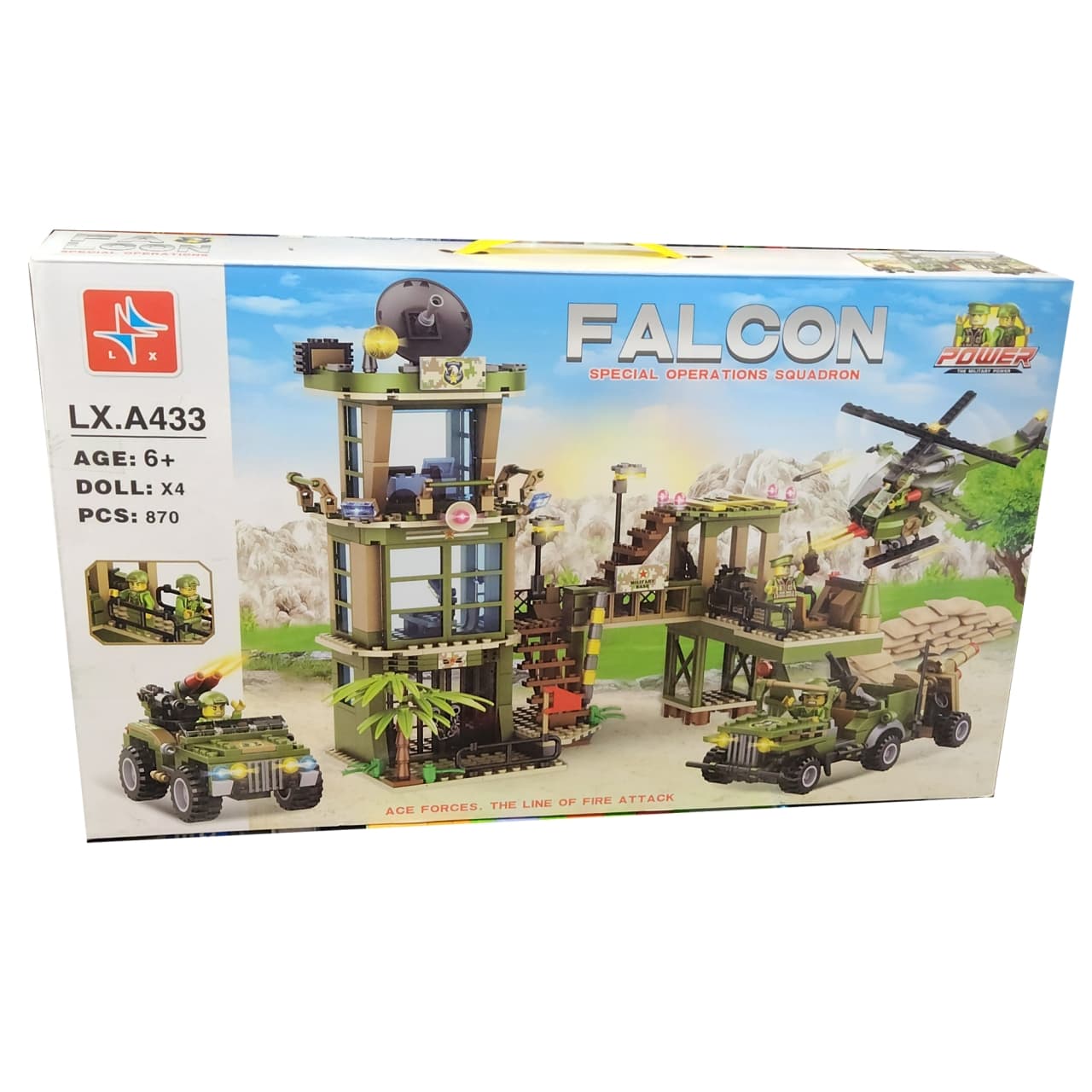 ساختنی ال ایکس مدل Falcon کد 433