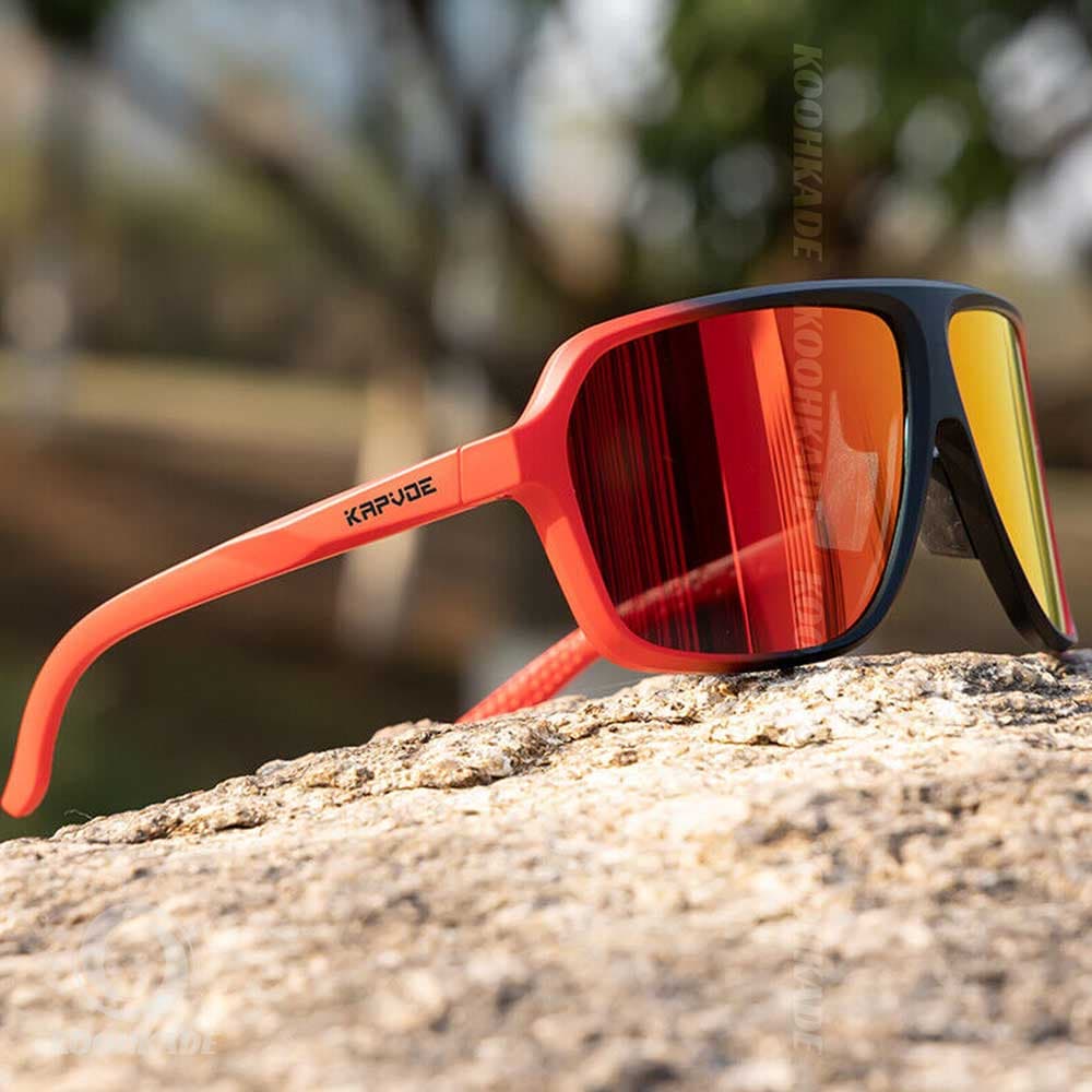 عینک K64 KAPVOE BLACK RED