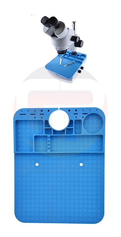 ANTI STATIC NON SLIP SILICON REPAIR MAT SOLDERING MAT TE-605-پد انتی استاتیک ضد لغزش سیلیکونی تعمیرات و لحیم کاری تی ای ۶۰۵