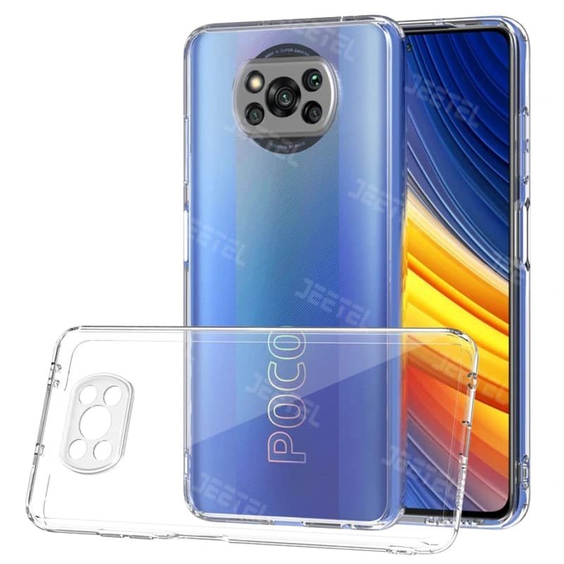 قاب گوشی ژله ای شفاف طرح Slim مناسب برای Xiaomi Poco X3 / X3 Pro