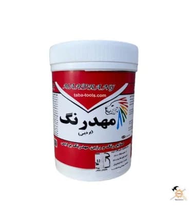 رنگ نیم پلاستیک سفید یک کیلویی مهدرنگ