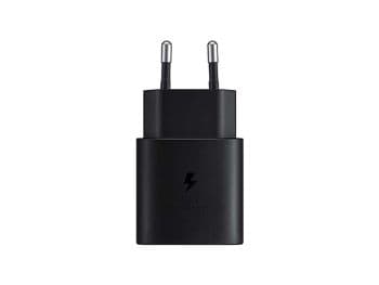 شارژر دیواری 25 وات سامسونگ مدل Samsung EP-TA800 2-Pin مشکی