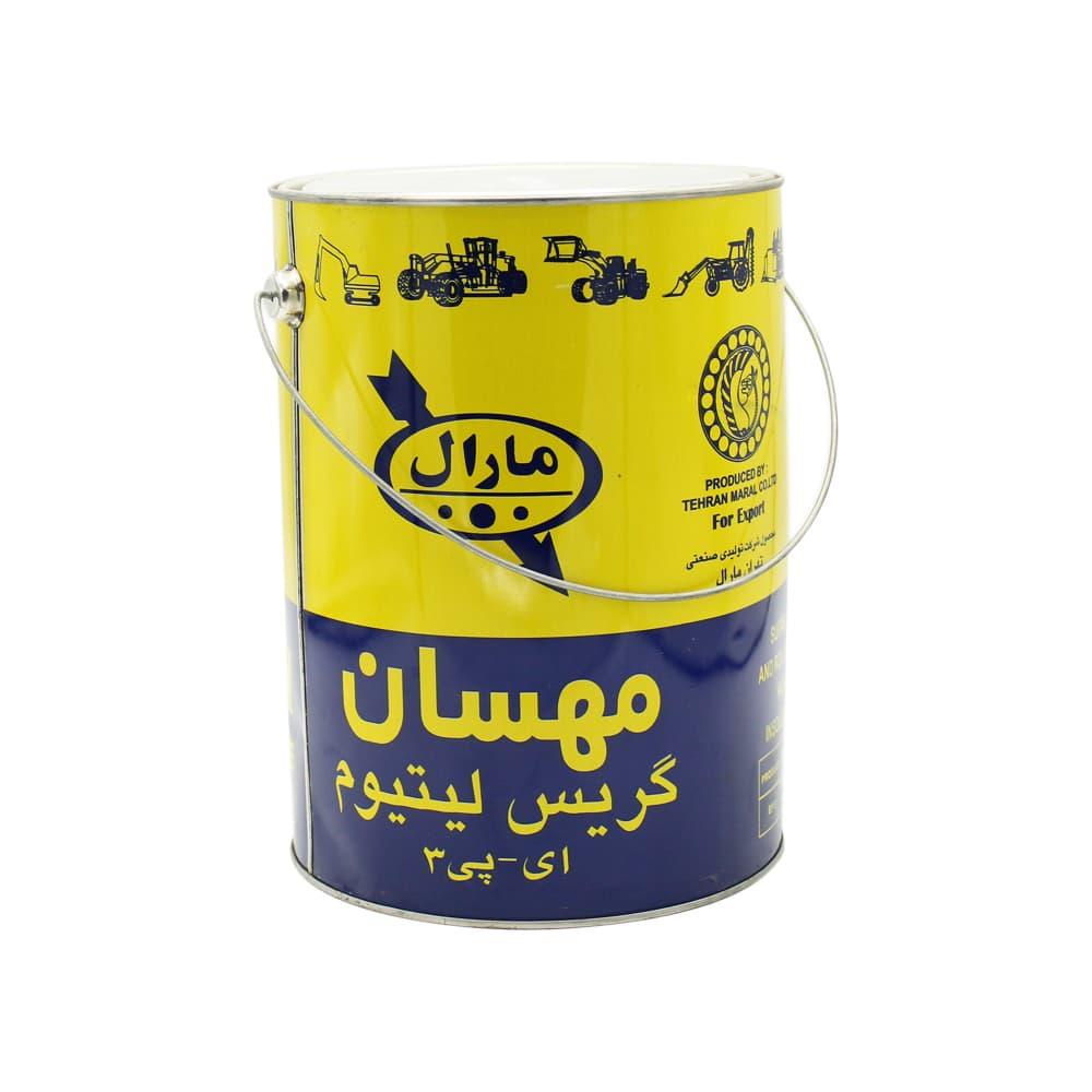 گریس نسوز 10 پوندی لیتیوم EP3 برند مارال مدل مهسان