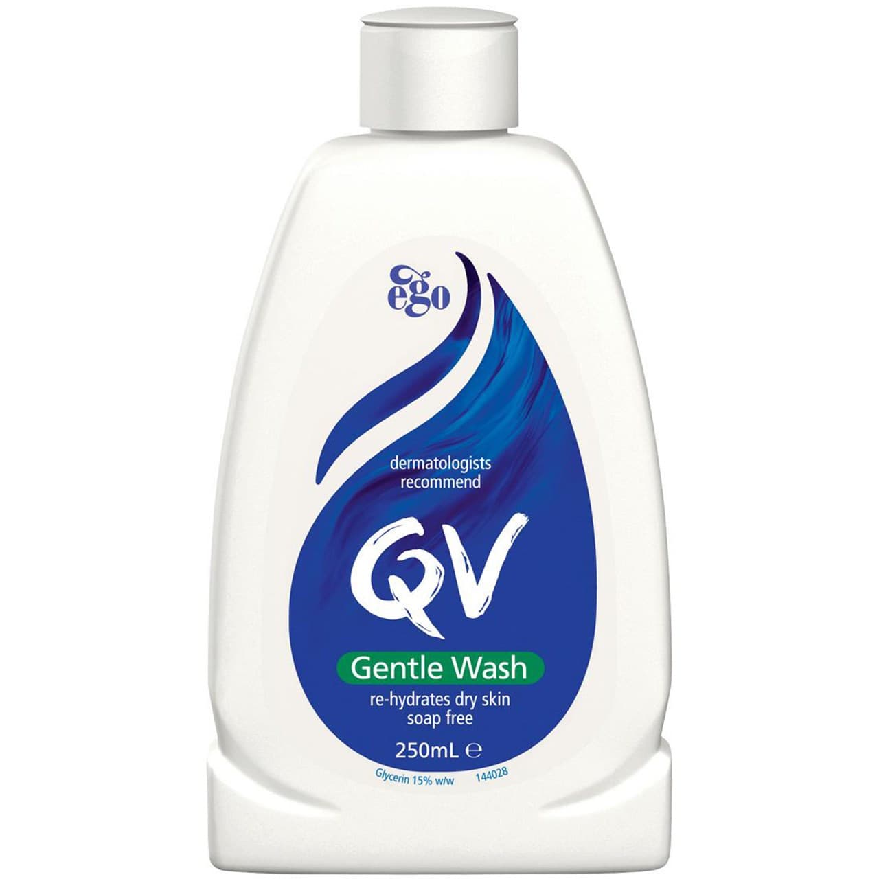 لوسیون پاک کننده آرایش Gentle Wash مناسب پوست خشک کیووی QV