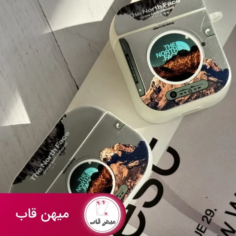 کاور ایرپاد موزیکال نورث فیس ( The North face ) کرومی - کد (۹۶۲۶۶)