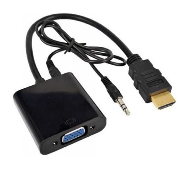 کابل تبدیل HDMI به VGA همراه با خروجی صدا