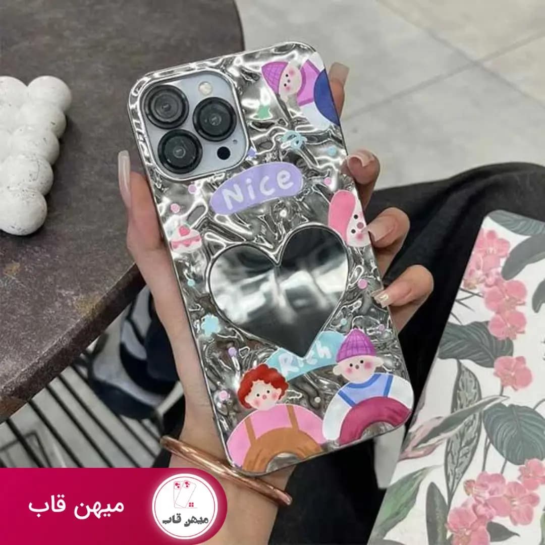 قاب گوشی آیفون پت و دوست دخترش - کد (۲۵۷۶۲)