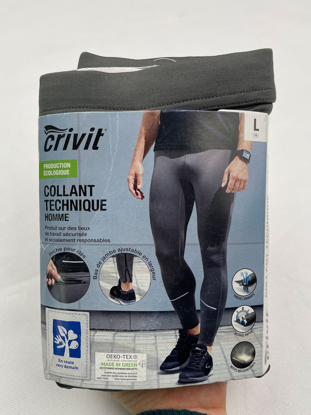 شلوار لگ ورزشی مردانه برند crivit کد va1529