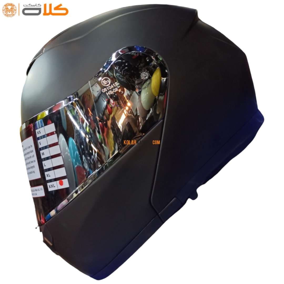 کلاه کاسکت تکنو | فک متحرک Tblack TEKNO