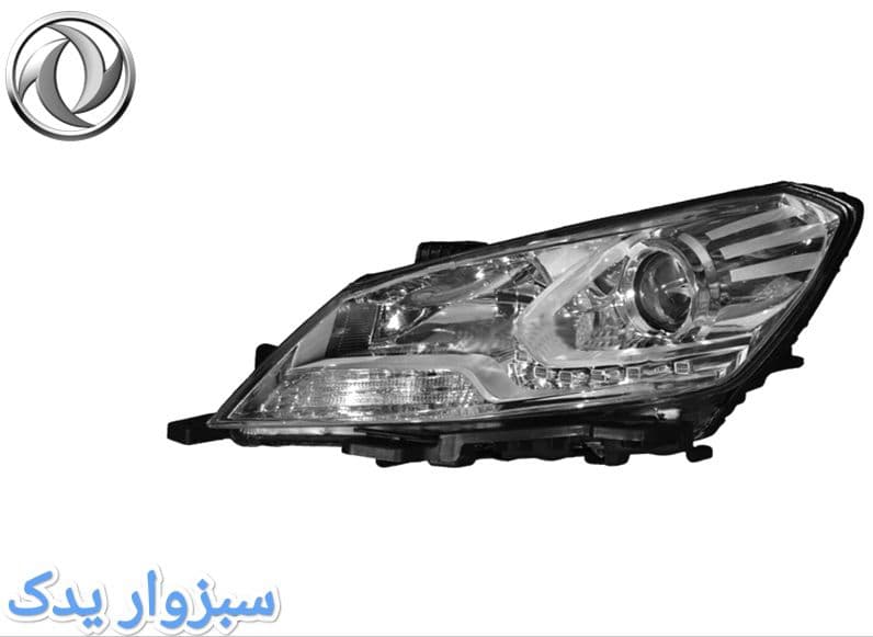 چراغ جلو کامل (با لامپ) H30 CROSS سمت چپ برند همتک
