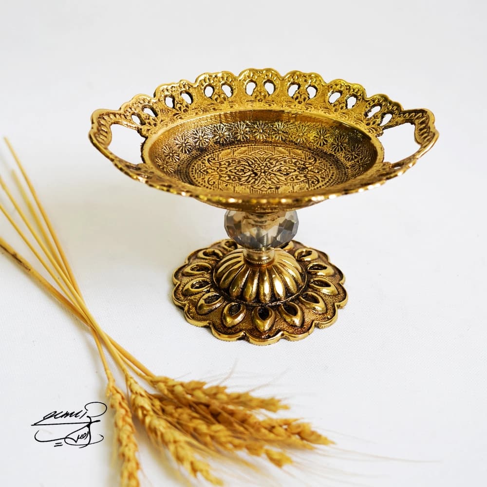 آجیل خوری برنزی کد 0809