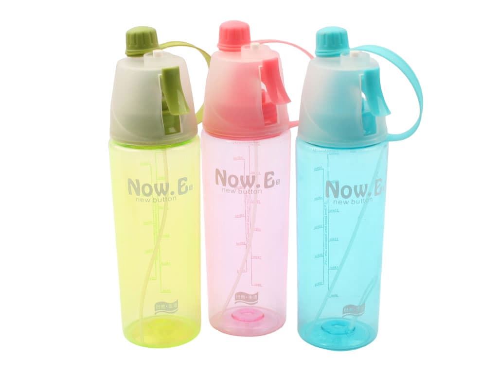 قمقمه اسپری دار دسته دار 600 ml