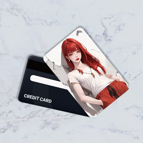 استیکر کارت بانکی مدل انیمه کد CAD270-K