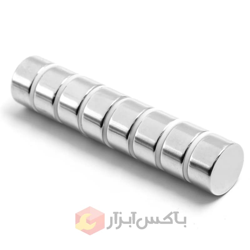 آهنربا نئودیمیوم دیسکی 10*15 میلیمتر گرید 42