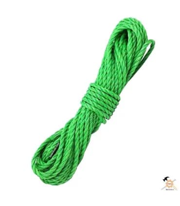 طناب پلاستیکی سایز 8 بسته 10 متری